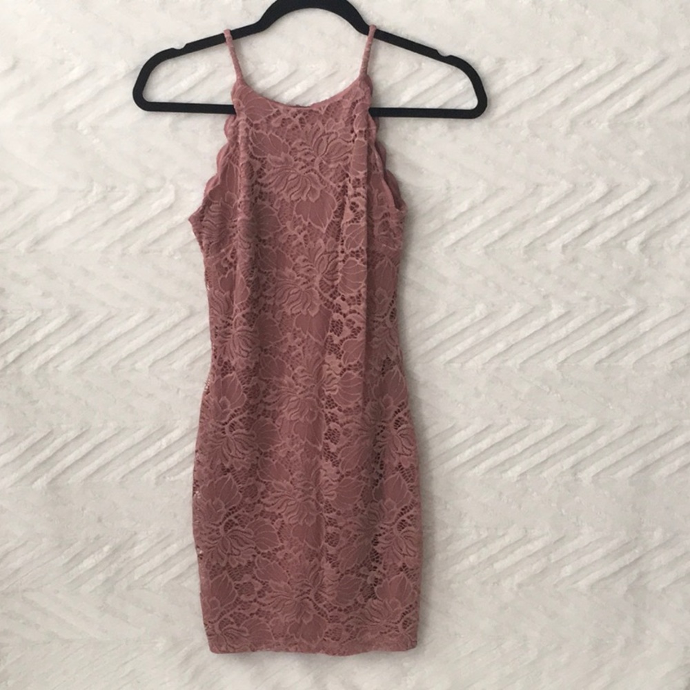 Rose pink dress, size 1.